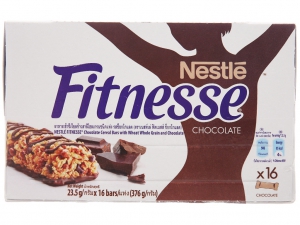 Ngũ cốc Nestlé Fitnesse vị socola hộp 376g