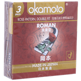Bao cao su Okamoto Roman 52mm (hộp 3 cái)