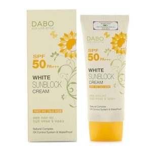 Kem chống nắng trắng da Dabo White Sunblock Cream 70ml