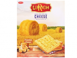 Bánh cracker phủ phô mai Lurich hộp 304g