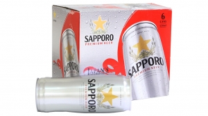 Bia Sapporo bạc lon 650ml (Lốc 6 lon)