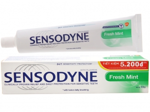 Kem đánh răng Sensodyne Fresh Mint giảm ê buốt 24/7 160g