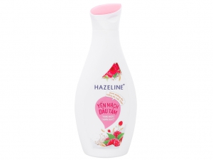 Kem dưỡng ẩm Hazeline trắng da toàn thân yến mạch và dâu tằm 230ml