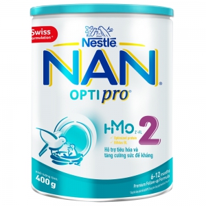 Sữa Nan Optipro 2 400g, HMO (6-12 tháng)