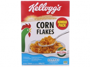 Ngũ cốc Kellogg's Corn Flakes vị bắp hộp 500g