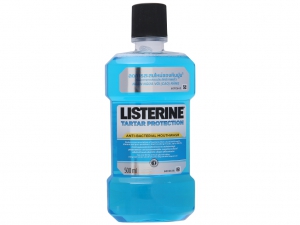 Nước súc miệng ngừa vôi răng Listerine Tartar Protection 500ml