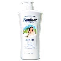 Sữa tắm Familiar trắng da tinh chất sữa dê 1200g