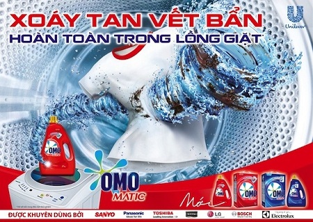 Nước giặt OMO Matic cho máy giặt cửa trên 4.2kg
