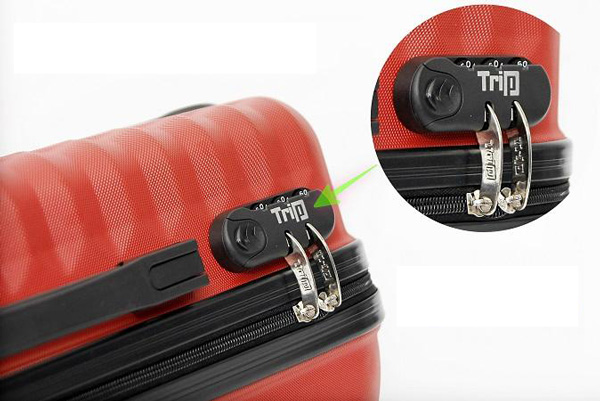 Vali cứng Trip P701 size 60cm màu đỏ